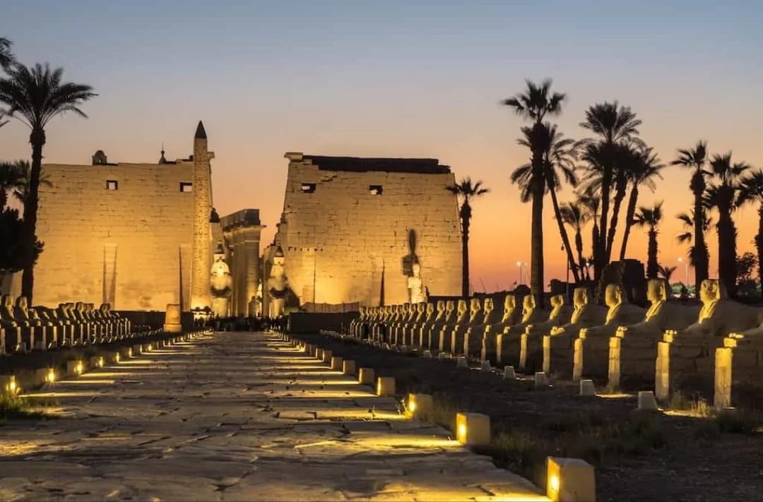 The Nile valley