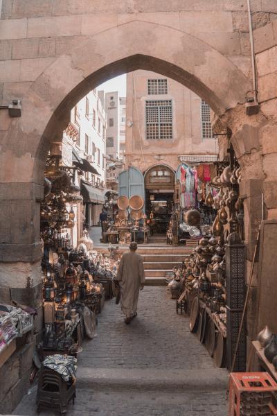 Pyramids and Old Cairo — picture 2