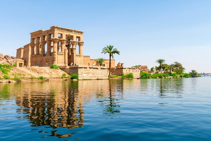 The Nile valley